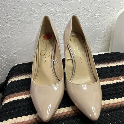 Jessica Simpson Nude Heels Size Depop