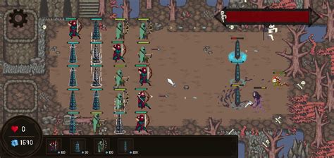 Forgotten Warriors A Pixel Art Medieval Fantasy Tower Defense Show