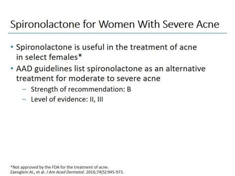 Comprehensive Acne Management - ppt download