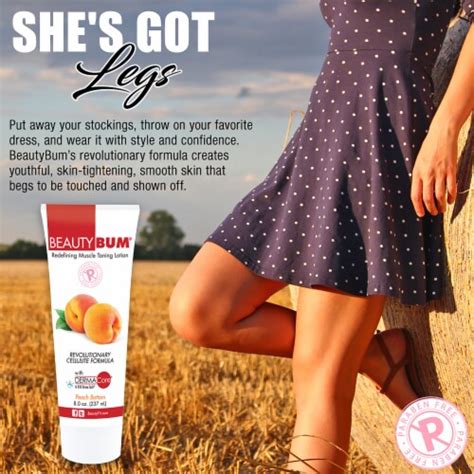 BeautyBum Tube Redefining Muscle Toning Lotion - Peach Bottom for Women ...