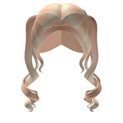 Cute Swirly Pigtails In Blonde Roblox Item Rolimon S