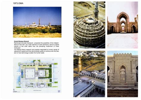 Sultan Qaboos Grand Mosque Presentation Panel With Floor Plan