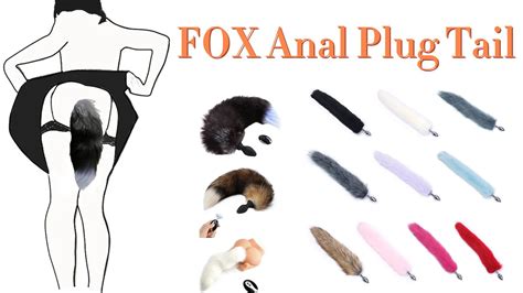 Anal Plug Metal Foxtail Plugs Anales For Women Stainless Fox Tail Sexy Dress Up Fox Tail Butt