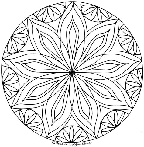 Die Besten Von Erwachsenen Mandala Kostenlos in 2020 | Mandala zum