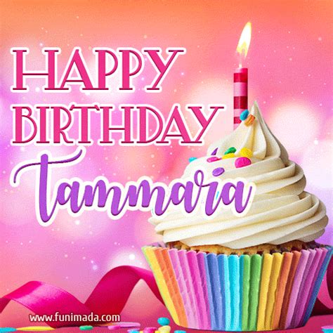 Happy Birthday Tammara Lovely Animated Funimada