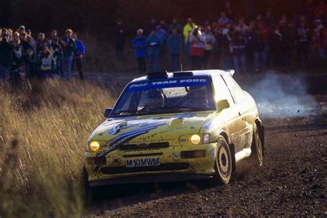 Malcolm Wilson Thomas Ford Escort Rs Cosworth Michelin Pilot Team Ford