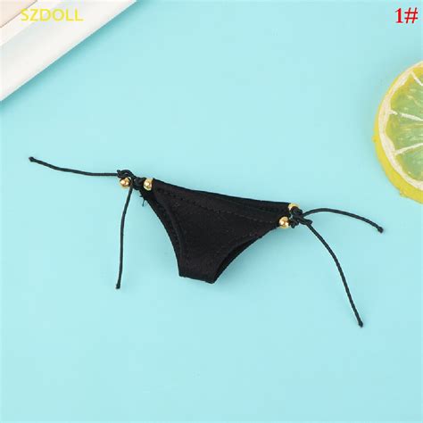 CxSZDOLL 1 6 Dollhouse Mini Bikini Bra Lingerie Set Underpants Doll Model Decor DOM Shopee