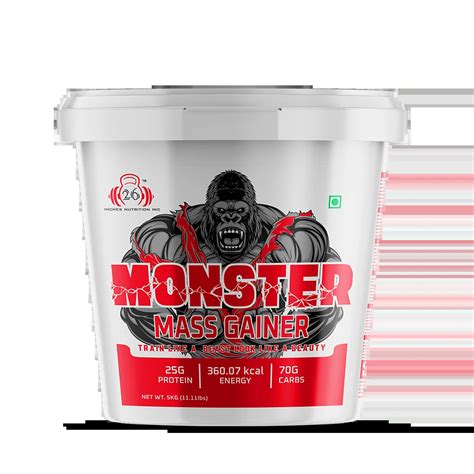 Monster Mass Gainer 5kg Protein Godam