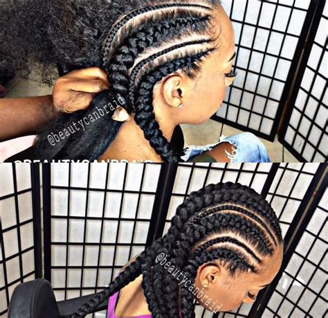 Why You Should Try These Summer 16 Cornrow Protective Style Black