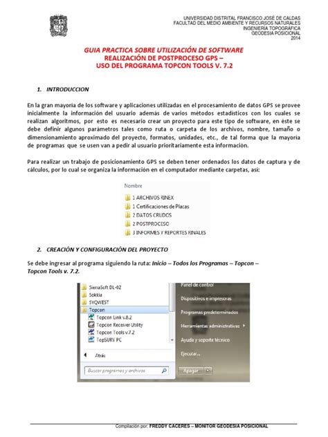 PDF Guia 2 Postproceso Topcon DOKUMEN TIPS