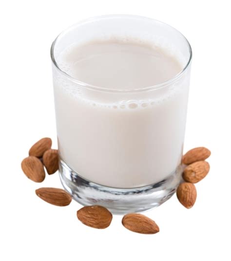 Premium Photo | Almond milk isolated on white