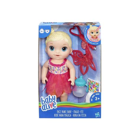 Hasbro BABY ALIVE FACE PAINT FAIRY BLONDE BABY ALIVE Αννούλα Ζωγραφούλα B9723 Toys shop gr