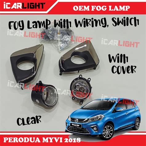 Perodua Myvi 2018 2019 2020 2021 New Myvi Oem Fog Lamp High Quality Car