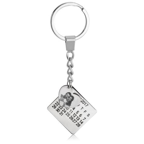 Picture Calendar Keychain