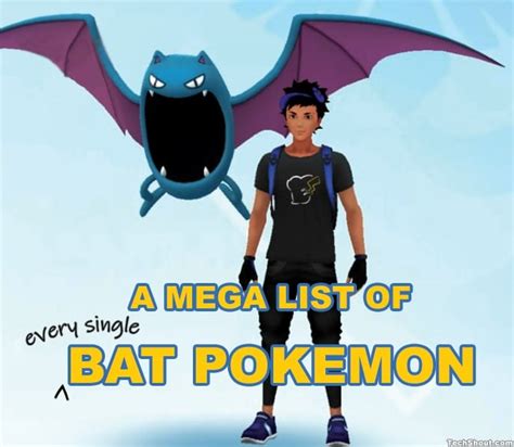 All Bat Pokémon From Every Generation Complete List Techshout