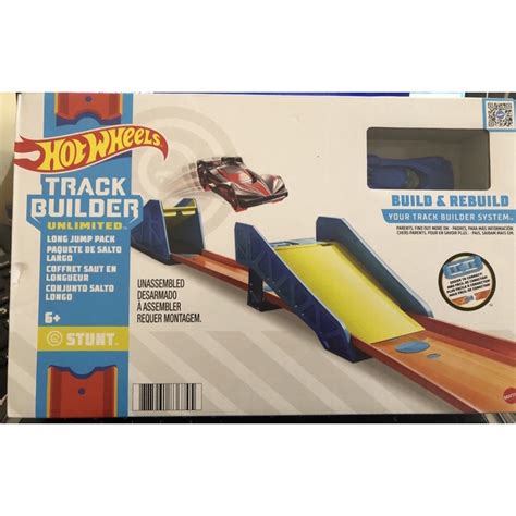 Hot Wheels Track Builder Unlimited Stunt Shopee Brasil