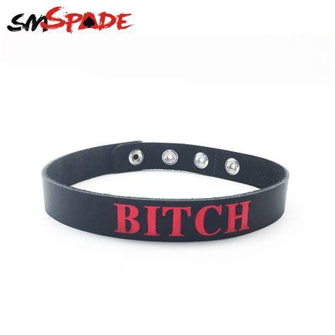 Aliexpress Buy Smspade Bondage Sex Necklace Sm Toys Real Leather