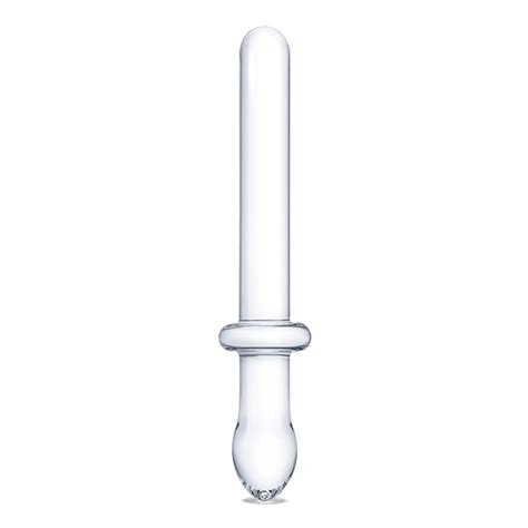 Glas Classic Smooth Dual Ended Dildo Stiklinis Dildo