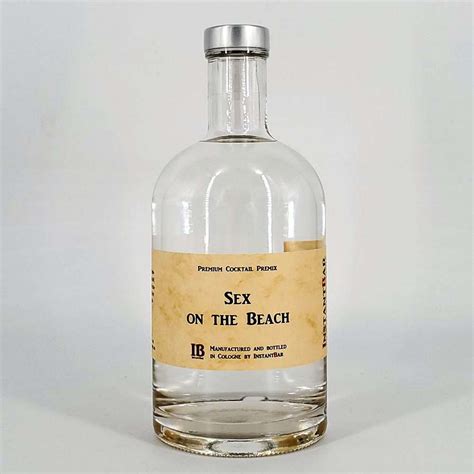 Sex On The Beach Cocktail Premix Statt Fertigcocktail