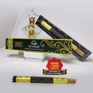 Aromah Royal Patchouli Incense Earthy Scented Agarbatti For Home