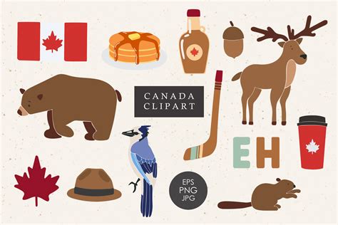 Canada Clipart Canada Day Clip Art PNG Canada Clipart - Etsy