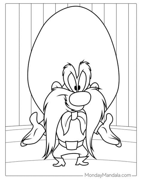 Looney Tunes Coloring Pages Zombie