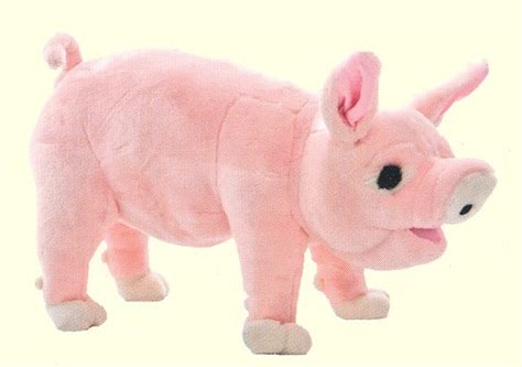 Big Stuffed Plush Pig From Stuffed Ark