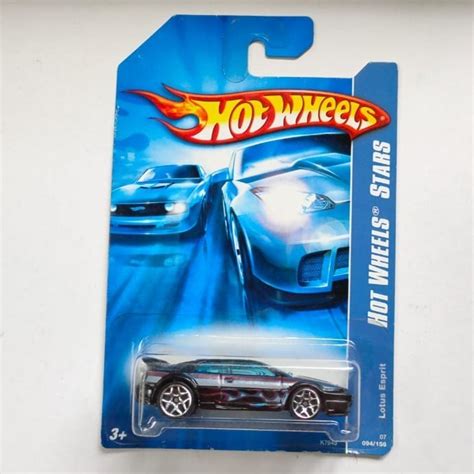 Jual Hot Wheels Lotus Esprit Hitam Tampo Flame Blue Card Shopee Indonesia