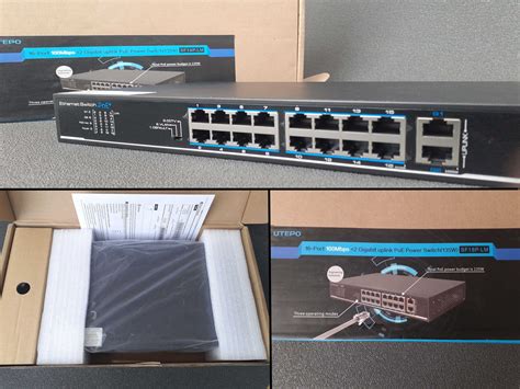 16-портовий PoE комутатор;Mikrotik маршрутизатор. НОВІ!: 9 400 грн ...