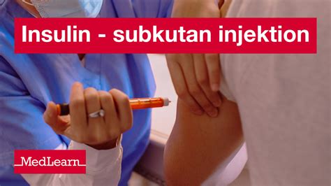 Insulin Subkutan Injektion Utbildning Online