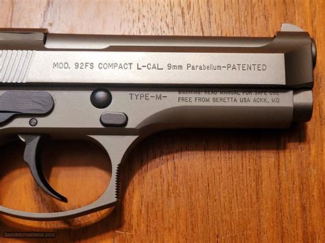 Beretta 92fs Compact Type M Inox