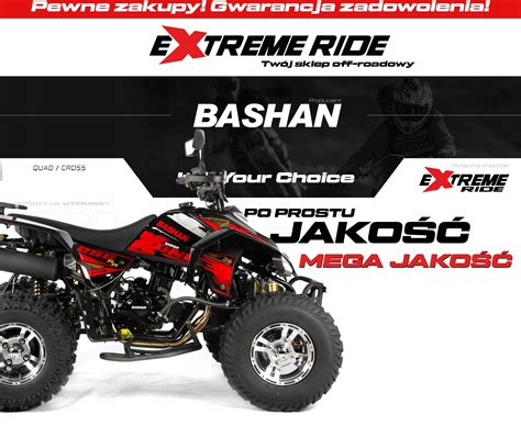 QUAD 250 BASHAN XONE SPORT REJESTRACJA KAT B DOWÓZ Opinie i ceny na