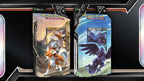 Pok Mon Tcg Lycanroc V Battle Deck Corviknight V Battle Deck