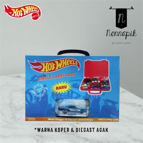 Jual Hot Wheels Hotwheels Single Carry Box Shopee Indonesia