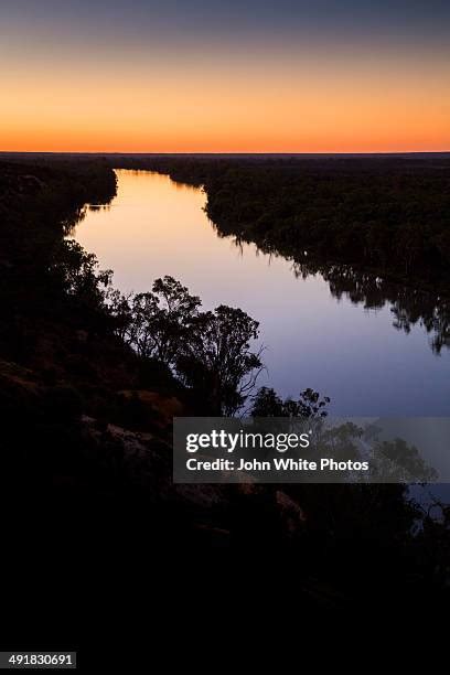 138 Murray River Sunset Stock Photos, High-Res Pictures, and Images ...