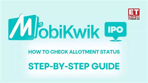 Gmp On Fire Mobikwik Ipo Allotment Status This Is The Date Time To