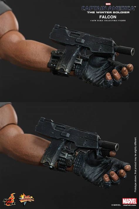 Hot Toys Falcon Action Figure From Captain America Geektyrant