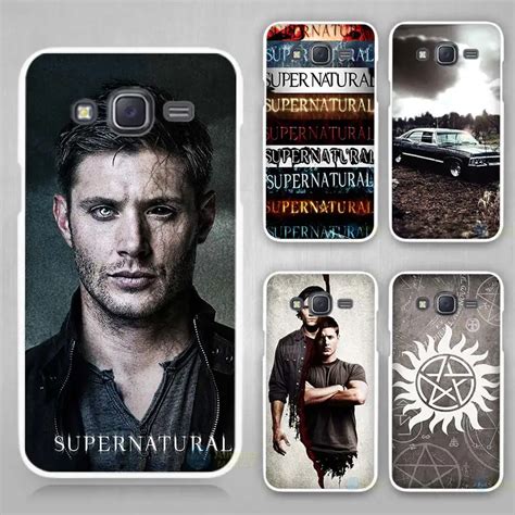 Supernatural Hard White Plastic Case Cover For Samsung Galaxy J1 J2 J3 J5 J7 2016 2017 Emerge