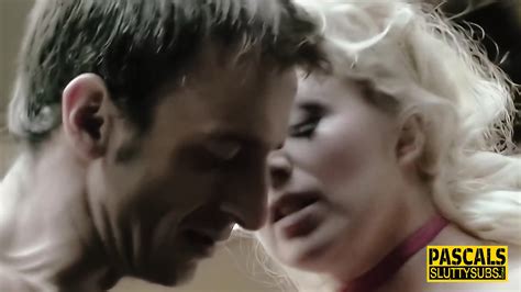 Bound Blonde Gets Pussy Railed