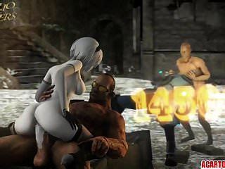 Sexy 3D Babe Getting Her Mouth And Pussy Fucked Hotntubes