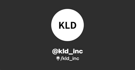 Kld Inc Twitter Instagram Linktree