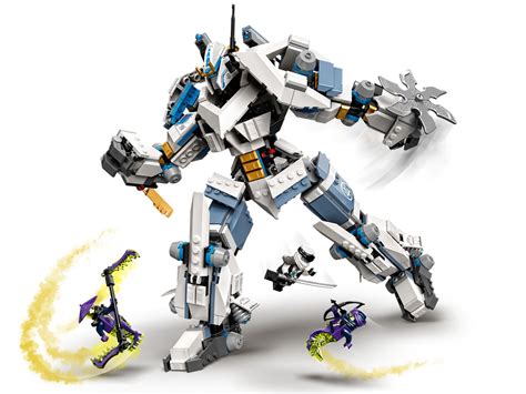 LEGO 71738 Ninjago Starcie tytanów Mech - porównaj ceny - promoklocki.pl
