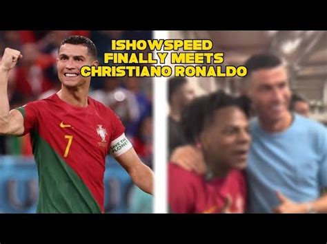 Ishowspeed Meets Christiano Ronaldo And Goes Crazy Insane Reaction