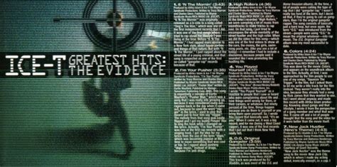 Cd Ice T Greatest Hits The Evidence 2000 Usado Parcelamento Sem Juros