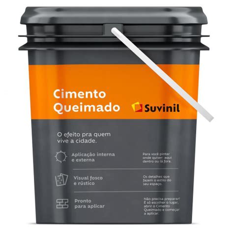 Suvinil Cimento Queimado Fosco 3 1 Litros Dia De Chuva em Promoção na