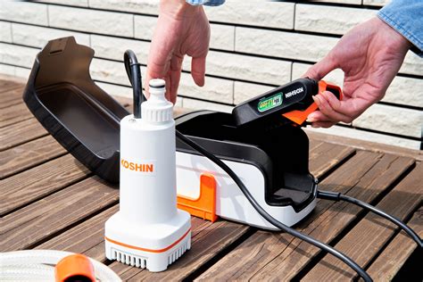 水さえあれば直ぐ使える！ ポータブル 充電式 水中ポンプ『SSP-1820』がMakuakeにて先行予約発売スタート！ | 株式会社工進の ...