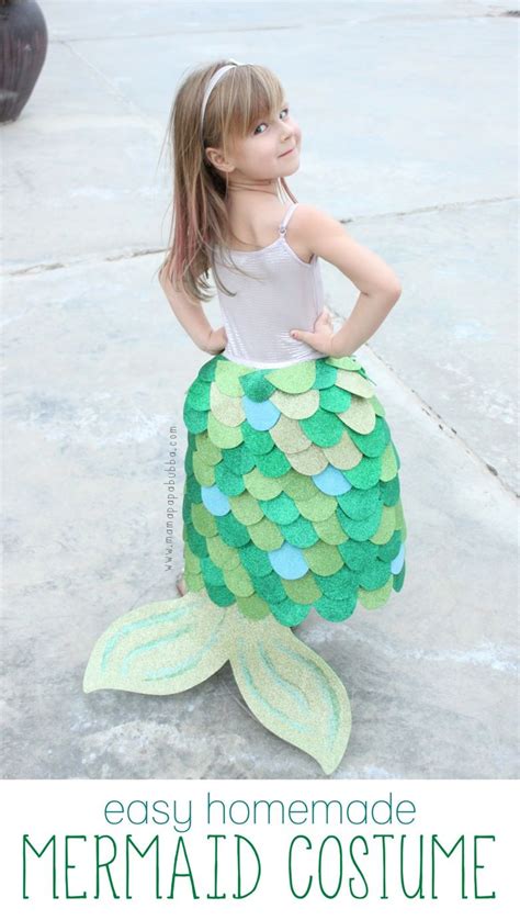 20++ Diy Mermaid Costume - HOMYHOMEE