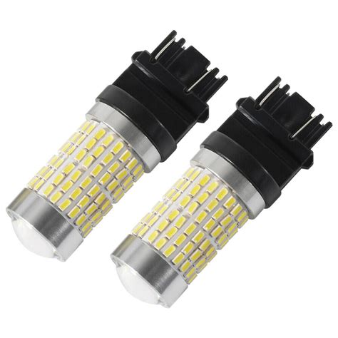 2pcs 3157 T25 3057 3457 Bulb 144SMD LED Indicator Reverse Brake Light