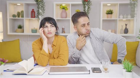 confused  thoughtful couple  stock video  vecteezy