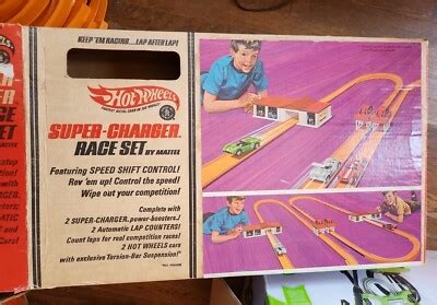 Hot Wheels Super Charger Set For Sale EBay